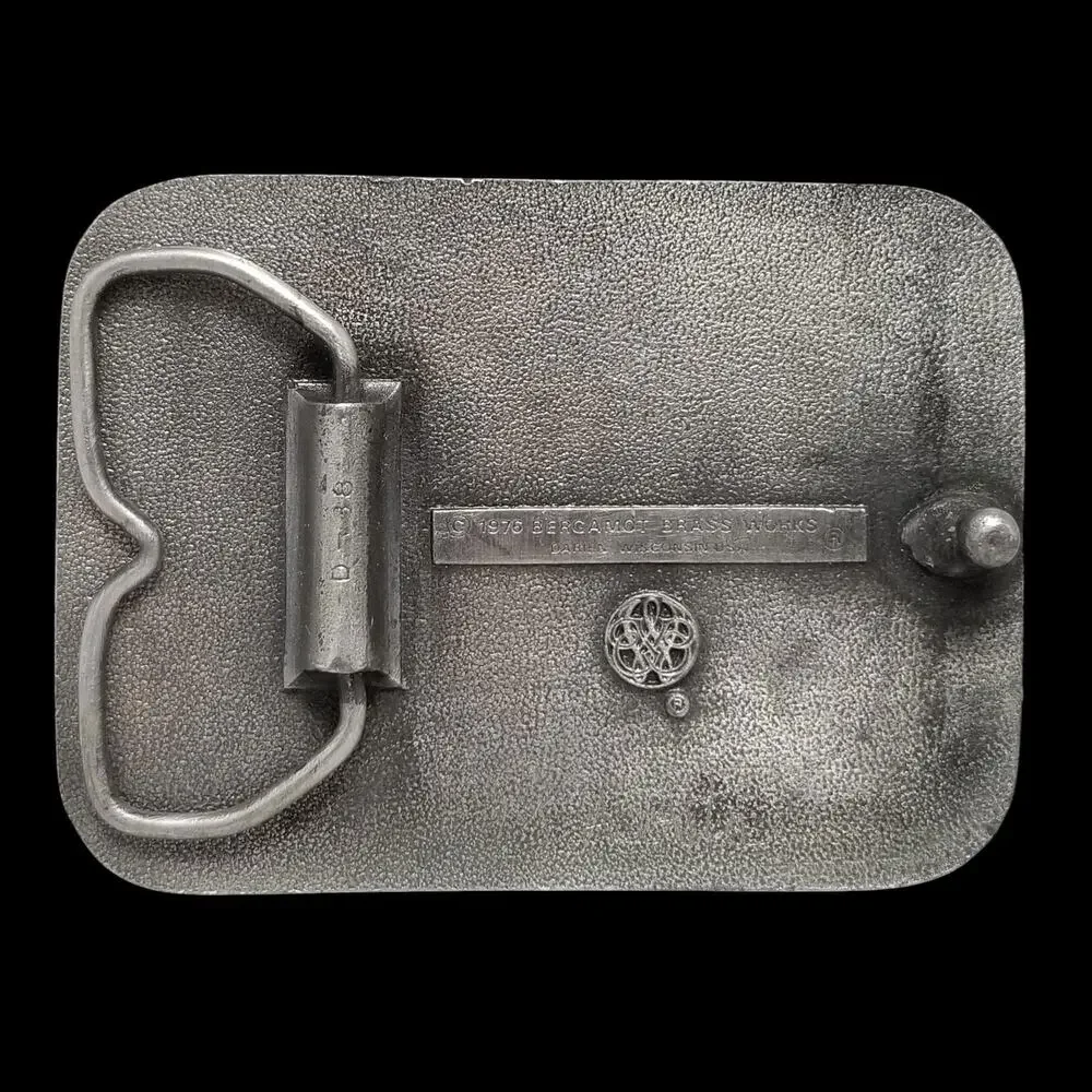 Belt Buckle 1976 GLAC‎ Great Lakes Aircraft Company 2T-1A Sport Trainer biplane
